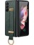 Sulada Moda Serisi Samsung Galaxy Z Fold6 5g Kılıf Askısı Kickstand Deri + Pc Telefon Kapağı-Yeşil (Yurt Dışından) 1