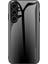 Samsung Galaxy S24 Fe Telefon Kılıfı Temperli Cam + Karbon Fiber Dokulu Tpu Kapak-Siyah (Yurt Dışından) 1