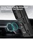 Samsung Galaxy Z Fold6 5g Kılıf Kamera Koruma Pc + Tpu Telefon Kapağı Parmak Yüzük Tutucu Kickstand-Siyah (Yurt Dışından) 3