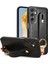 Samsung Galaxy M15 5g Kılıf Şişe Açacağı Bileklik Deri+Pc+Tpu Telefon Kapağı-Siyah (Yurt Dışından) 1