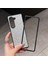 Samsung Galaxy Z Fold6 5g Kılıf Için Yapay Elmas Dekor Pu Deri Kaplamalı Pc Telefon Kapağı-Gümüş (Yurt Dışından) 3