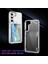Samsung Galaxy S22+5G Kılıf Kart Tutucu Tpu+Akrilik Telefon Kapağı Kristal Şeffaf-Şeffaf (Yurt Dışından) 3