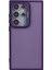 Samsung Galaxy S24 Ultra Kılıf Tpu+Pc Yaratıcı Lens Kickstand Cilt Hissi Telefon Kılıfı (Büyük Delik)-Mor (Yurt Dışından) 1