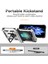 Samsung Galaxy Z Flip6 5g Kılıf Lens Koruma Pc Tpu Telefon Kapağı Anti-Drop Halka Tutucu-Gümüş (Yurt Dışından) 2
