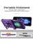 Samsung Galaxy Z Flip6 5g Kılıf Lens Koruma Pc Tpu Telefon Kapağı Düşmeyi Önleyici Halka Tutucu-Mor (Yurt Dışından) 2