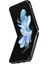Samsung Galaxy Z Flip6 5g Kılıf Litchi Texture Deri+Sert Pc Telefon Kapağı-Beyaz (Yurt Dışından) 4