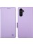 Samsung Galaxy A14 5G/A14 4g Standlı Kılıf Çizilmez Deri Telefon Kapağı-Mor (Yurt Dışından) 1
