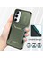 Samsung Galaxy A55 5g Kılıf Slayt Lens Kapağı Tasarımı Tpu+Pc Telefon Koruyucu-Yeşil (Yurt Dışından) 3