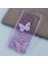 Wanlonfeng Samsung Galaxy S23 Kılıf Ekran Koruyucu Tpu Telefon Kapak 3D Glitter Payetler-Mor (Yurt Dışından) 3