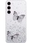 Wanlonfeng Samsung Galaxy S23 Kılıf Ekran Koruyucu Tpu Telefon Kapaklı 3D Parıltılı Payetler-Beyaz (Yurt Dışından) 2