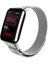 Xiaomi Mi Band 7 Pro Uyumlu Mıknatıslı Hasır Metal Örgü Kordon Özel Pim Tasarımı Milanese Kayış 2