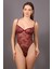 Kadın Bordo Desteksiz Tanga Dantelli Bady C8T8N0O533 2