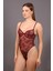 Kadın Bordo Desteksiz Tanga Dantelli Bady C8T8N0O533 3