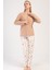 Pamuklu Kadın Uzun Kol Pijama Takım , 404028 1