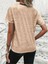 Kadın Kısa Kollu Blok Desen Süprem T-Shirt 3