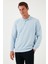Pamuk Karışımlı Regular Fit Polo Yaka Kazak Erkek Kazak 456223 4