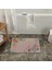 Çok Renkli Pudra Temalı Floral Çiçek Desenli Modern Dekoratif Banyo Paspası 90×60 Dijital Baskı 2