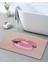 Pembe Temalı Dudak Desenli Modern Dekoratif Banyo Paspası 90×60 Dijital Baskı 1