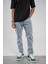 16370 Boyfriend Taşlamalı Mavi Jean 3
