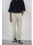 Yeşil Bol Kesim Gabardin Pantolon 1