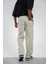 Yeşil Bol Kesim Gabardin Pantolon 4