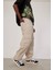 Df Kargo Cepli Krem Baggy Pantolon 4