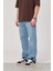 5174 Taşlamalı Mavi Baggy Jean (16160) 2