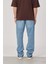 5174 Taşlamalı Mavi Baggy Jean (16160) 4