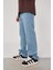 5174 Taşlamalı Mavi Baggy Jean (16160) 5