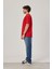 Kırmızı Oversize Basic Tshirt 3