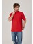 Kırmızı Oversize Basic Tshirt 5