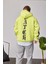 Cth Kolları Desenli Fosforlu Yeşil Sweatshirt 3