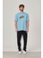 Apparel Baskılı Mavi Tshirt 1