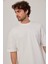 Beyaz Oversize Basic Tshirt 7