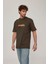 Apparel Baskılı Haki Tshirt 2