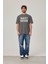 Not Mind Yazılı Gri Tshirt 1