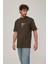 Melek Baskılı Haki Tshirt 2