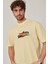 Apparel Baskılı Sarı Tshirt 2