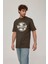 Vandelay Baskılı Haki Tshirt 2