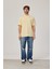 Sarı Oversize Basic Tshirt 1