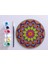 Dudu Gift Ahşap Mandala 20X20 cm Daire Mdf Üzerine Uv Baskı Modeller- Desenli1 Mandala Set Boyama 1