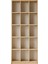 Balcony Geniş Kitaplık 15 Raflı 180CM Sepet By2-S 4