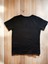Siyah Pamuklu Penye Kısa Kollu Şapkalı Cool Ayıcık Baskılı Kız Erkek Çocuk T-Shirt 5