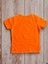 Cool Gitarlı Ayıcık Baskılı Turuncu Renk Kız Erkek Çocuk Kısa Kollu Pamuklu Penye Kumaş T-Shirt 3