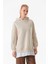 Basic Kapüşonlu Oversize Sweatshirt 5