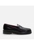 01Ayh291700A100 Deri Siyah Kadın Loafer 1