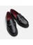 01Ayh291700A100 Deri Siyah Kadın Loafer 3