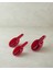 Arnie Plastik 3'lü Ölçü Kaşığı 22X7,8X5 cm Bordo 1