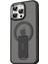 Apple iPhone 14 Pro Max Kılıf Magsafe Şarj Özellikli Kenarı Silikon Arka Sert Pc Standlı Tork Kapak 1