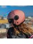 Classy Mat Gold Pembe Kask Şeffaf Cam 1